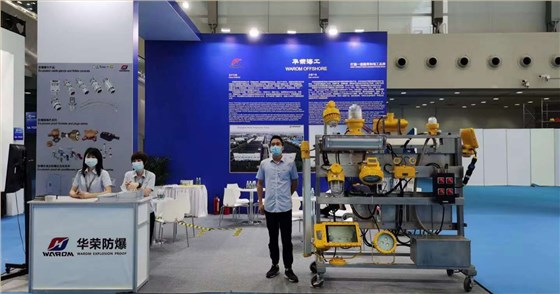 海博会上的华荣防爆灯具、华荣防爆电器