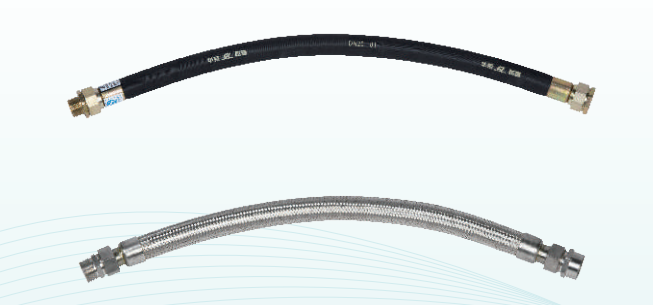 橡胶护套防爆挠性连接管、不锈钢网防爆挠性管