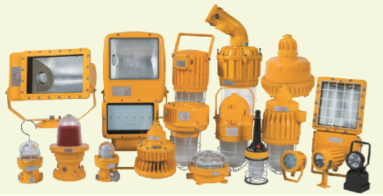 华荣防爆ATEX防爆灯、IECEX防爆灯、CUTR防爆灯、UL防爆灯样品展示