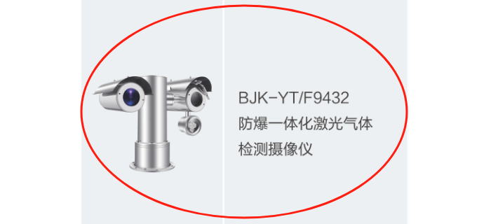 防爆激光气体监测摄像仪