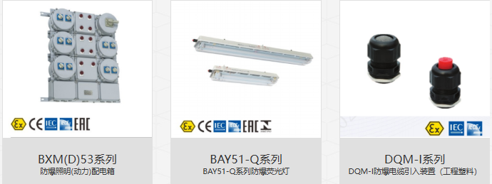 CU-TR认证防爆电器png