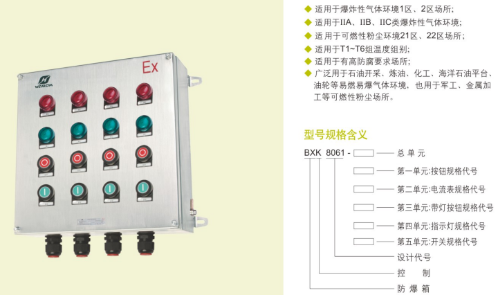 防爆防腐控制箱