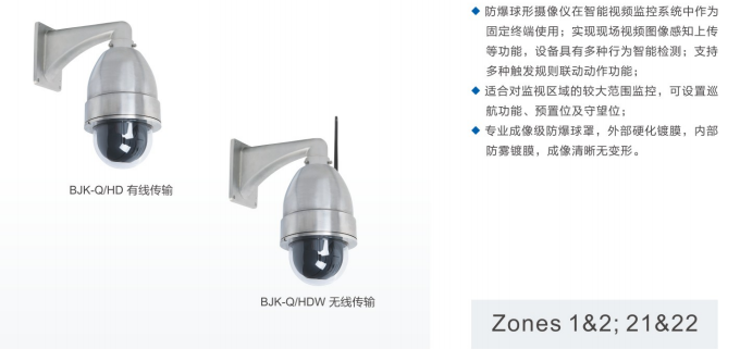 防爆球形摄像仪