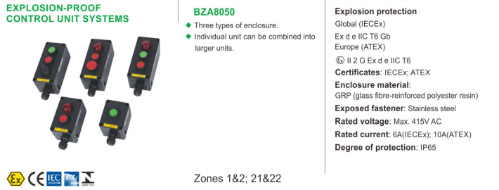 IECEX防爆电器、ATEX防爆电器